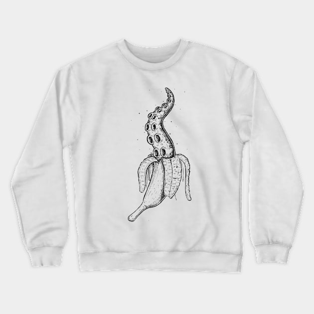 banana Crewneck Sweatshirt by rudoi